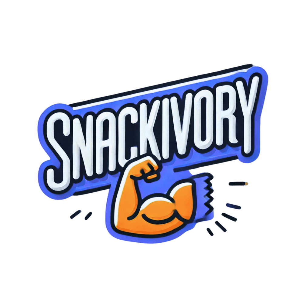 SNACKIVORY protein gummies logo